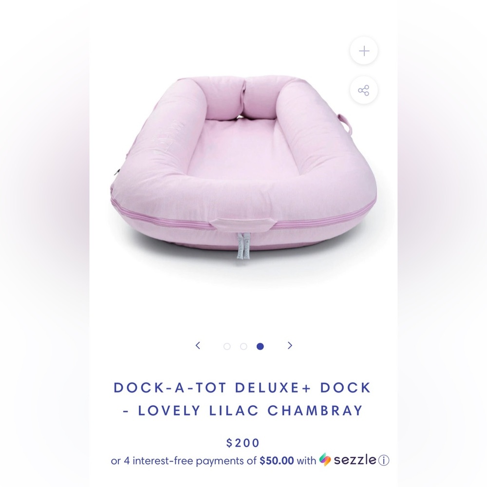 Doc A Tot Deluxe in Lovely Lilac. Excellent condition. Used twice.